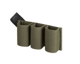 Helikon Triple Elastic Insert Pistol Magazine Pouch - Olive Green