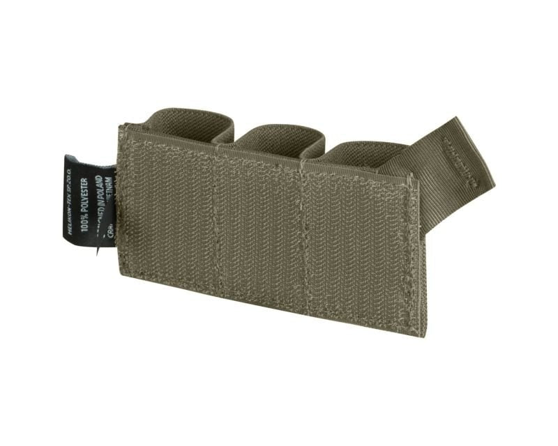 Helikon Triple Elastic Insert Pistol Magazine Pouch - Olive Green