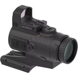 Vector Optics Paragon 4x24 Mini Prism Scope & Frenzy 1x17x24 Green Dot Kit - Black