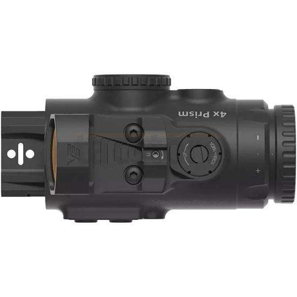 Vector Optics Paragon 4x24 Mini Prism Scope & Frenzy 1x17x24 Green Dot Kit - Black