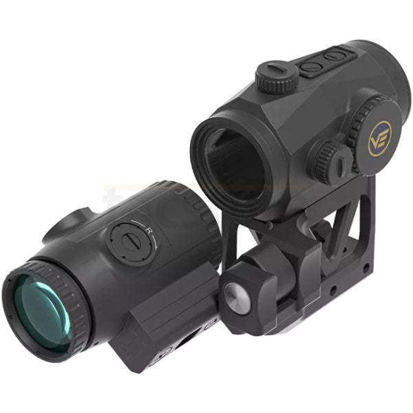 Vector Optics Scrapper 1x25 MRT Red Dot & Paragon 3x Magnifier Kit - Black