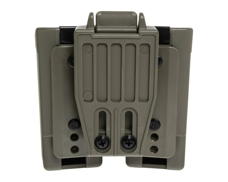 ESP double swivel pouch with UBC-05 Clip mount for 9 mm pistol magazines - Olive Drab