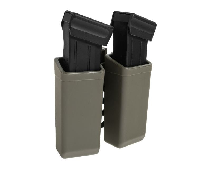 ESP double swivel pouch with UBC-05 Clip mount for 9 mm pistol magazines - Olive Drab