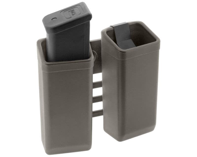 ESP double swivel pouch with UBC-05 Clip mount for 9 mm pistol magazines - Olive Drab