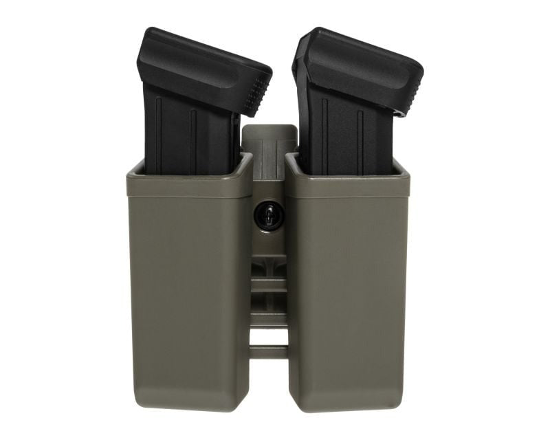 ESP double swivel pouch with UBC-05 Clip mount for 9 mm pistol magazines - Olive Drab