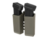 ESP double swivel pouch with UBC-05 Clip mount for 9 mm pistol magazines - Olive Drab