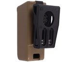 ESP pouch with UBC-03 Clip mount for 9 mm pistol magazine - Khaki