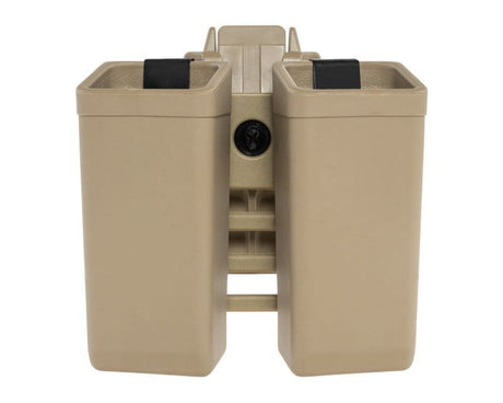 ESP double swivel pouch with UBC-05 Clip mount for 9 mm pistol magazines - Khaki