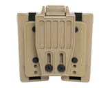 ESP double swivel pouch with UBC-05 Clip mount for 9 mm pistol magazines - Khaki