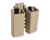 ESP double swivel pouch with UBC-05 Clip mount for 9 mm pistol magazines - Khaki