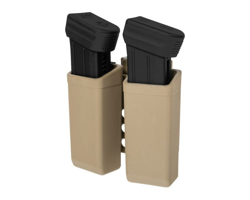 ESP double swivel pouch with UBC-05 Clip mount for 9 mm pistol magazines - Khaki