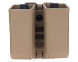 ESP double swivel pouch with UBC-04-2 mount for 9 mm magazines - Khaki