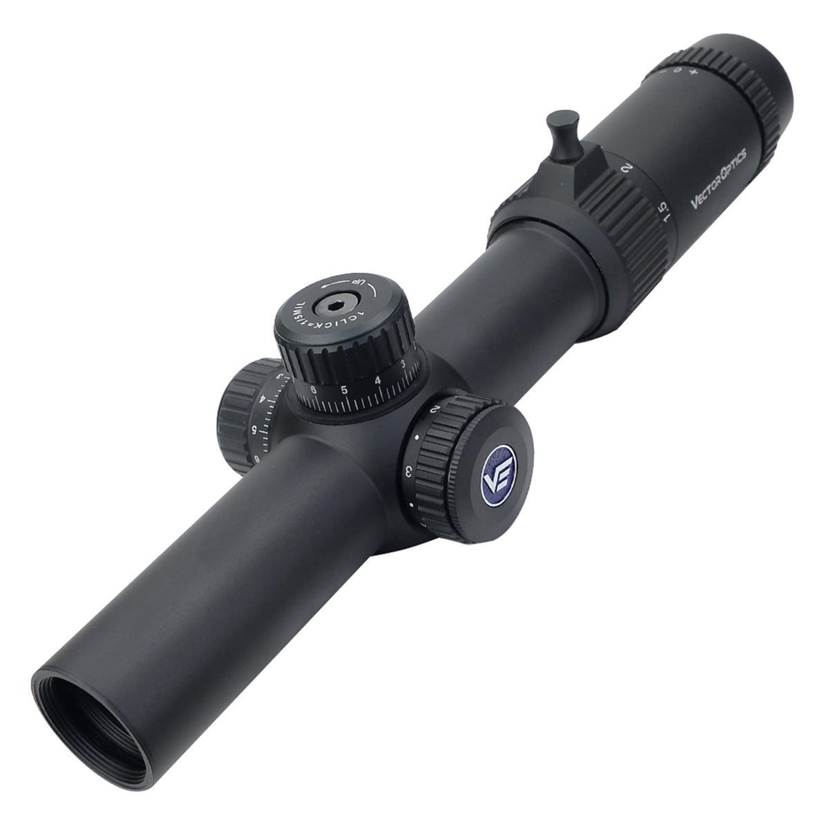 Vector Optics Forester 1-5x24 SFP Fiber Riflescope - Black