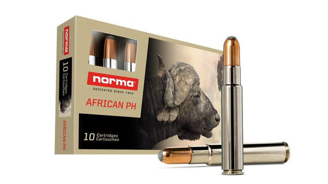 NORMA African PH .450 Rigby Rimless Woodleigh Softpoint 35,6g/550gr