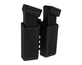 ESP double swivel pouch with UBC-05 Clip mount for 9 mm pistol magazines - Black