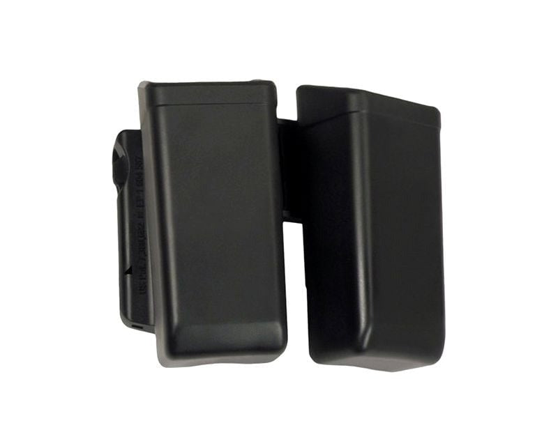 ESP double pouch with UBC-01 Clip mount for 9 mm pistol magazines - Black