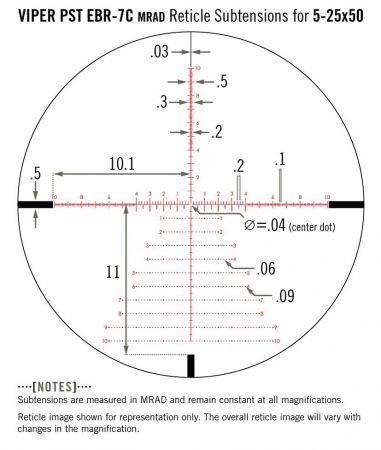 Vortex Viper PST Gen II 5-25x50 MRAD FFP