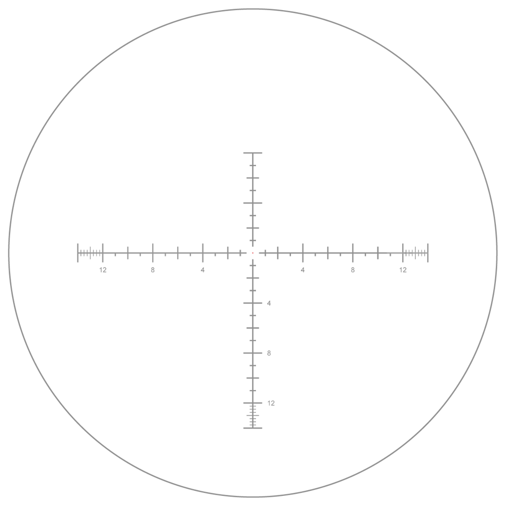 Vector Optics - Zielfernrohr Continental x8 6-48 SFP ED MOA - 56 mm - Schwarz - SCOL-TE52