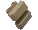 ESP double pouch with UBC-01 Clip mount for 9 mm pistol magazines - Khaki