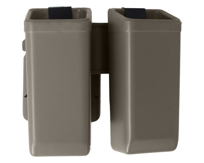 ESP double pouch with UBC-01 Clip mount for 9 mm pistol magazines - Olive Drab