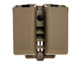 ESP Double Swivel Pouch with UBC-07 Clip mount for MP5/UZI magazines - Khaki