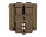 ESP Double Swivel Pouch with UBC-07 Clip mount for MP5/UZI magazines - Khaki