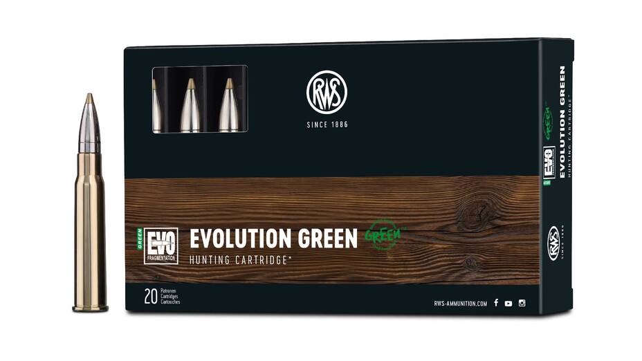 RWS 8x57 JRS EVOLUTION GREEN 9,0g/139gr