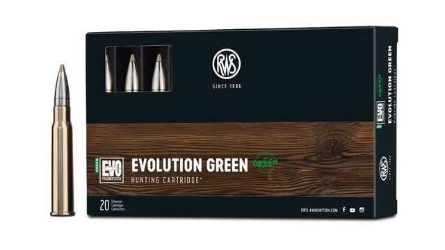 RWS 8x57 JRS EVOLUTION GREEN 9,0g/139gr