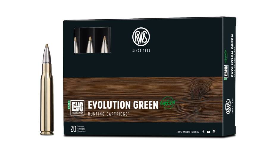 RWS 8x68 S EVOLUTION GREEN 9,0g/139gr