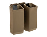 ESP Double Swivel Pouch with UBC-07 Clip mount for MP5/UZI magazines - Khaki