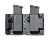 Bravo Concealment double magazine pouch for Glock 19/23/32/HK VP9/Sig Sauer P320s/S&W M&P