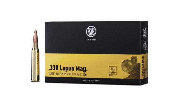 RWS .338 Lapua Mag. TARGET ELITE PLUS 19,4g/300gr