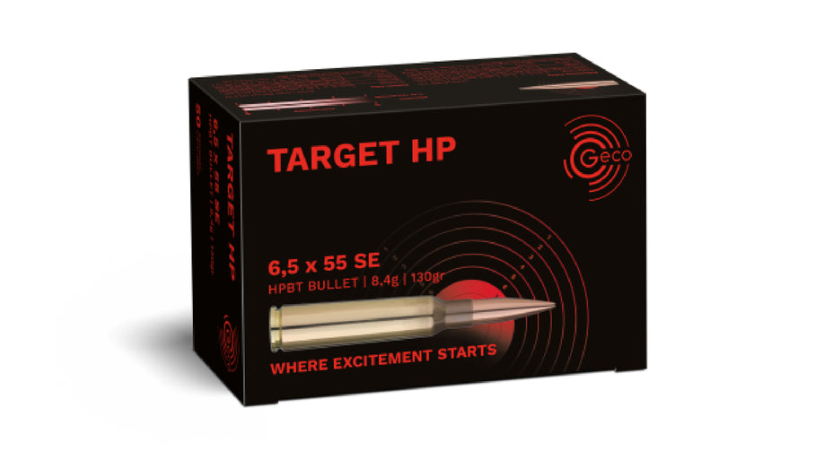 GECO 6,5x55 SE TARGET HP 8,4g/130gr