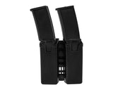 ESP Double Swivel Pouch with UBC-07 Clip mount for MP5/UZI magazines - Black