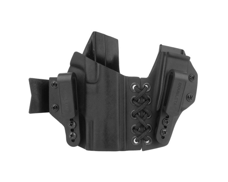 Doubletap Gear Kydex IWB Appendix Elastic Holster with pouch for Walther P99 pistols - Black