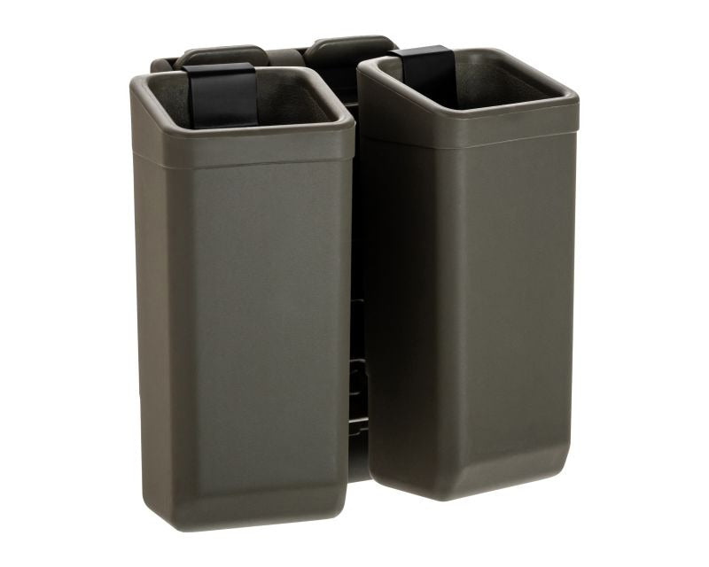 ESP Double Swivel Pouch with UBC-07 Clip Mount for 9 mm pistol magazines - Olive Drab