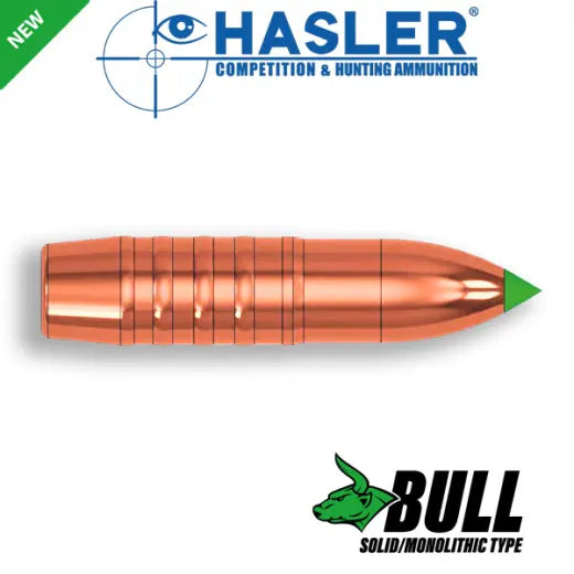 Monolitishe Geschosse Hasler Bull 7,62 mm (.308), 180grs