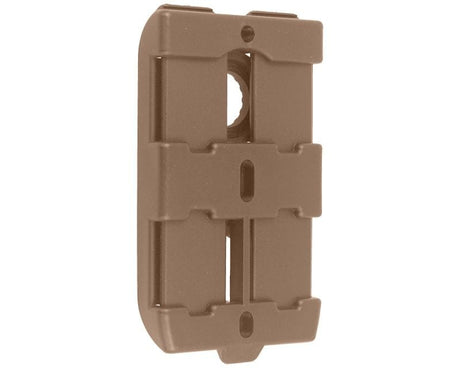 ESP Double Swivel Pouch with UBC-07 Clip Mount for 9 mm pistol magazines - Khaki