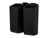 ESP Double Swivel Pouch with UBC-07 Clip Mount for 9 mm pistol magazines - Black