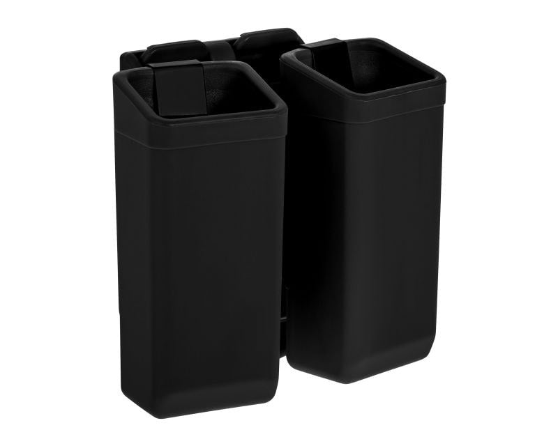 ESP Double Swivel Pouch with UBC-07 Clip Mount for 9 mm pistol magazines - Black