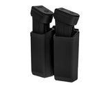 ESP Double Swivel Pouch with UBC-07 Clip Mount for 9 mm pistol magazines - Black