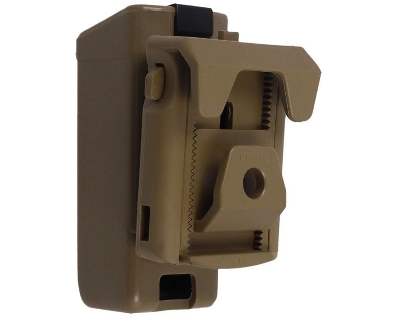 ESP pistol magazine pouch with UBC-01 mount - Khaki