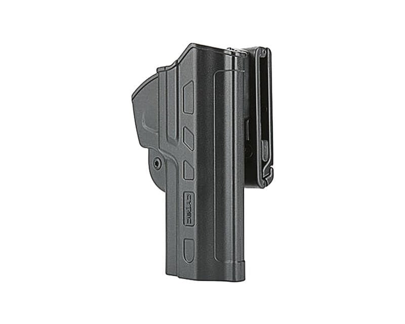 Cytac Fast Draw Holster for Beretta M92 Belt Clip pistols - Black