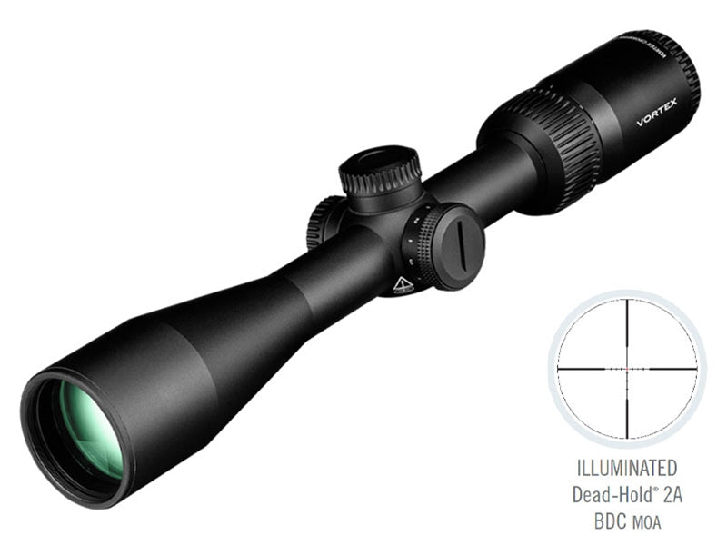 Vortex Optics Crossfire HD 3-9x40 SFP Riflescope Illuminated Dead-Hold 2A BDC MOA