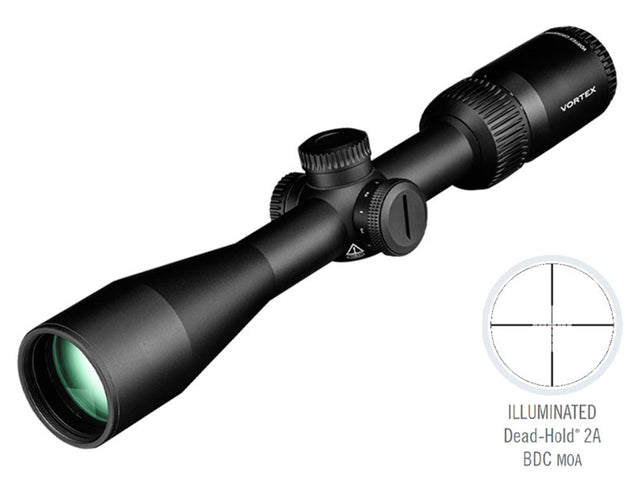 Vortex Optics Crossfire HD 3-9x40 SFP Riflescope Illuminated Dead-Hold 2A BDC MOA