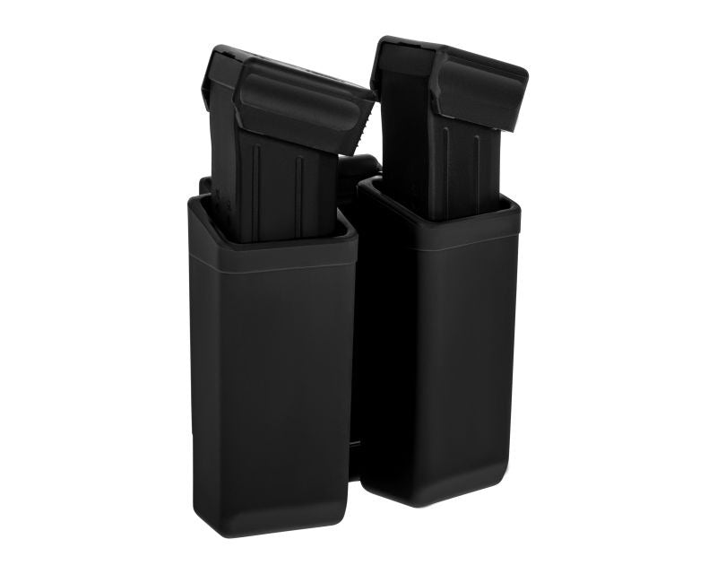 ESP Double Swivel Pouch with UBC-07 Clip Mount for 9 mm pistol magazines - Black