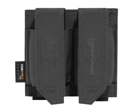 Double Pentagon FB pouch for grenades / pistol magazines - Black