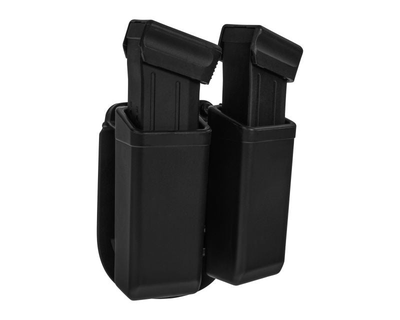 ESP double swivel pouch with Paddle mount for 9 mm pistol magazines - Black