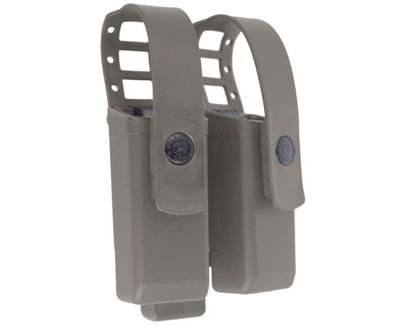 ESP double pouch with UBC-02 Clip mount for 9 mm pistol magazines - Olive Drab