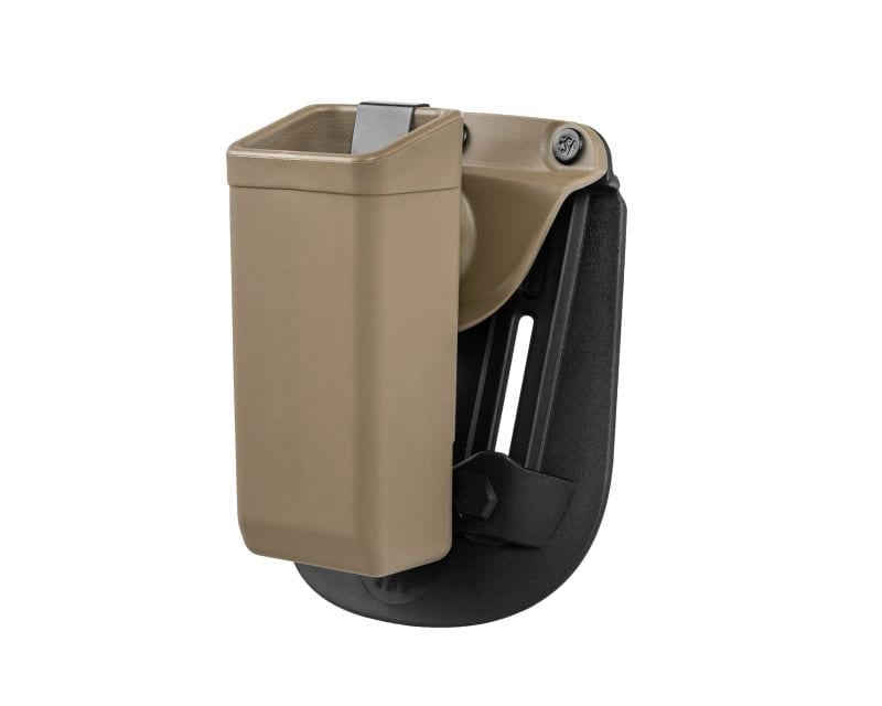 ESP Swivel Pouch with Paddle mount for 9 mm pistol magazine - Khaki